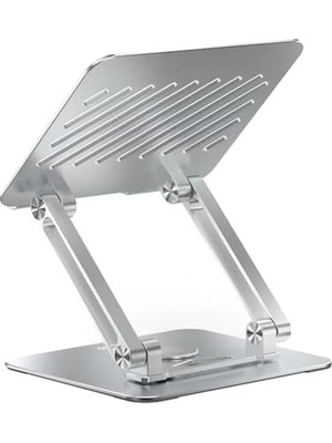 Asseds Store 360° Dönebilen Alüminyum Tablet Standı Yükseklik ve Eğim Ayarlı Metal Tablet Tutucu iPad Pro 13 12 11 Air Mini 5 4 3 Telefon E-Okuyucu Uyumlu