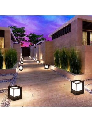 Asseds Store Ultra Set Üstü Bahçe Lambası Zita Dış Mekan Bahçe Aydınlatma Armatürü IP54 E27 Duy