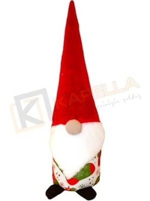Asseds Store Yılbaşı Noel Baba Dekoratif Biblo Yılbaşı Çorabı Desenli
