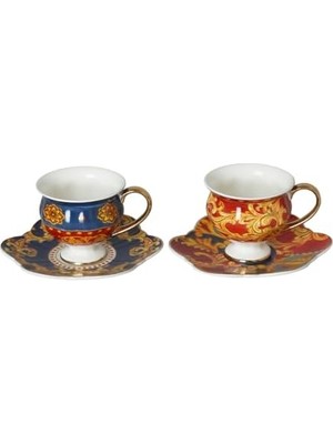 Asseds Store Art Clarissa Dörtlü Çay Fincanı Seti