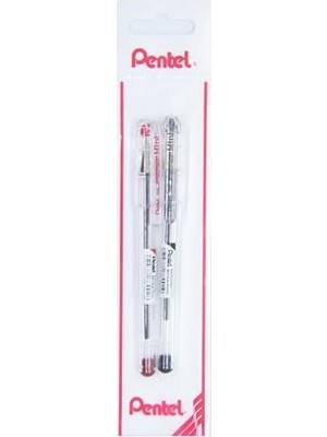 Asseds Store 0.7 mm Yağ Bazlı Roller Kalem Siyah-Kırmızı