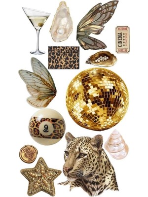 Asseds Store Leopar Temalı Laptop Tablet Telefon Ajanda Bullet Journal -Suya Dayanıklı Etiket