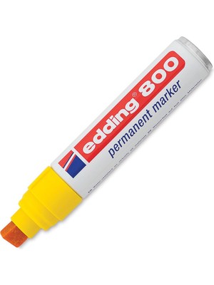 Ecovibe 4-800005 Kalıcı Markör 800, Doldurulabilir, 4-12 Mm, Sarı