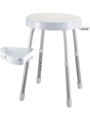 Ecovibe Apollo Döner Tabure-Beyaz