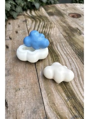 Asseds Store Bubble Bulut 3D Mum Kalıbı (Silikon)