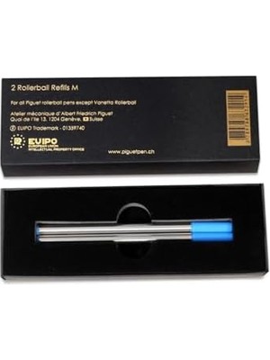 Asseds Store Piguet Genève - Tükenmez Kalem - Mavi - (2 Adet)