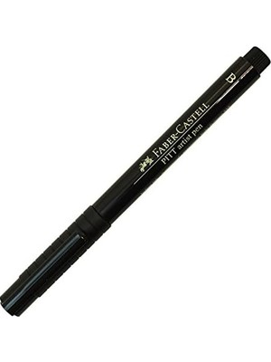 Asseds Store Pen Çizim Kalemi, Yazı Kalınlığı B, Renk 199, Siyah
