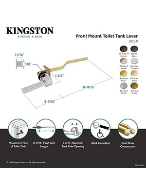 Asseds Store KTCL10 Claremont Tuvalet Deposu Kolu, Mat Siyah