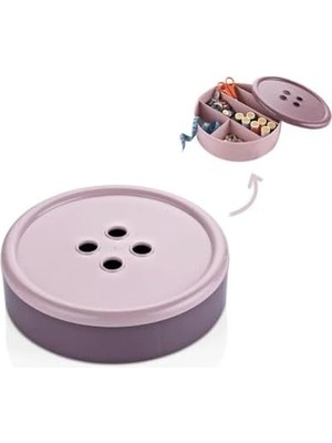 Ecovibe Çok Amaçlı Kutu/dikiş Kutusu Pembe