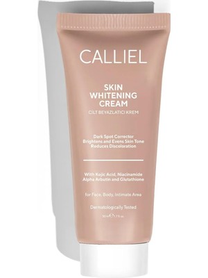 Asseds Store Calliel Skin Whitening Krem 50 ml