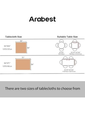 Asseds Store Masa Örtüsü, Su Geçirmez Pvc -%100 Pvc Su Geçirmez, Yağa Dayanıklı, Lekeye Dayanıklı Dikdörtgen Masa Örtüsü, Silinebilir Masa Örtüsü, Iç ve Dış Mekan Kullanımı Için