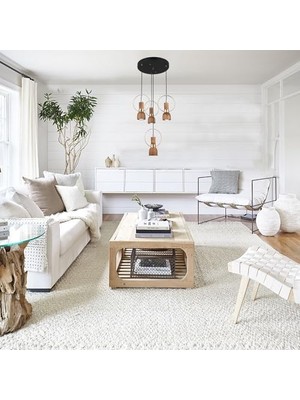 Ecovibe Poına 3+1 Antık Lak Sarkıt Avıze 4XGU10