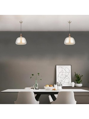 Ecovibe Bormıo Q30 Teklı Antık Lak Sarkıt Avıze 1XE27