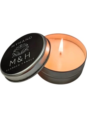 Ecovibe Gümüş Teneke Lady Musk Esans Kokulu Mum 60 gr