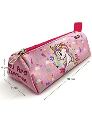 Ecovibe Kalem Kutusu Desenli Üçgen Kalemkutu Vegan Deri Kalemlik