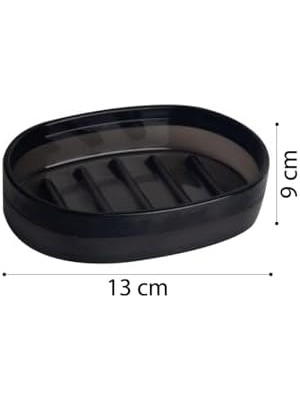 Ecovibe Akrilik 3'lü Banyo ve Lavabo Seti - Diş Fırçalık, Sıvı Sabunluk ve Katı Sabunluk - Şık, Dayanıklı, Modern Banyo Organizeri (Asorti)