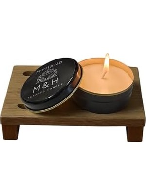 Ecovibe Siyah Teneke Lady Musk Esans Kokulu Mum 60 gr