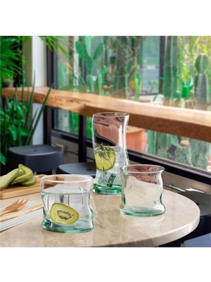 Ecovibe Aware 8 Parça Su Bardağı ve Meşrubat Bardağı Şeffaf