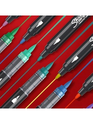 Ecovibe Marker Akrilik Boya Kalemleri | Yuvarlak Uçlu Su Bazlı Boya Kalemi | Mürekkep Kağıda Geçirmez ve Çoğu Yüzey Üzerine Yazar | 5 Adet