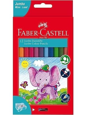 Ecovibe Boya Kalemi, 12 Renk, Kalın Gövde ve Uç, Kırılmaya Dirençli Özel Yapıştırma Sistemi, Kolay Açılır, Çocuklar Için Güvenli