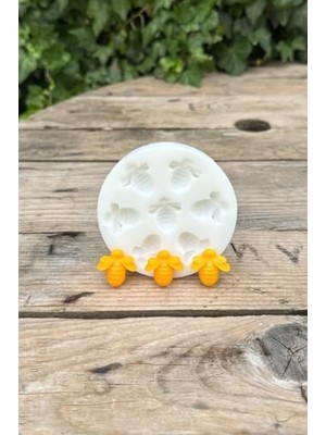 Ecovibe Arı Yedili Mum Kalıbı (Silikon)