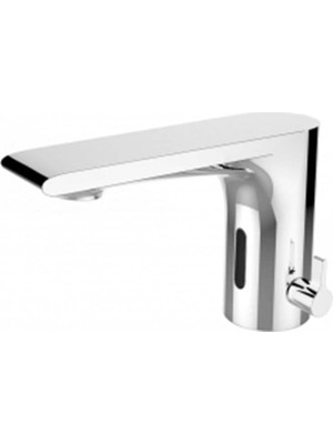 Asseds Store Fotoselli Lavabo Bataryası (Çift Su Girişli/elektrikli+Pilli) Krom