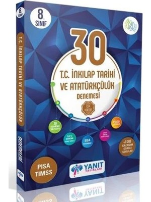 Ecovibe 8. Sınıf 30 T.c. Inkılap Tarihi ve Atatürkçülük Branş Denemesi: Video Çözümlü