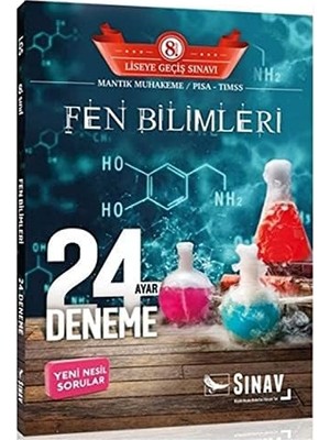 Ecovibe Sınav 8. Sınıf Lgs Fen Bilimleri 24 Deneme Yeni
