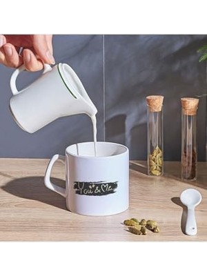 Ecovibe Sevgiliye Özel You & Me Baskılı Kahve Kupası