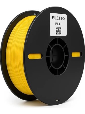 Ecovibe Filetto Pla+ Filament 1.75MM 1 kg - Sarı