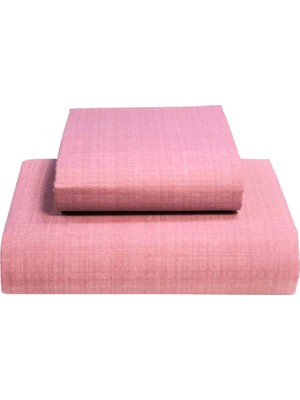 Bistopia AT7509 Çift Kişilik Çarşaf Seti, Pembe