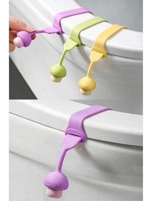 Daders Home Mantar Tasarımlı Klozet Kapağı Kaldırma Aparatı