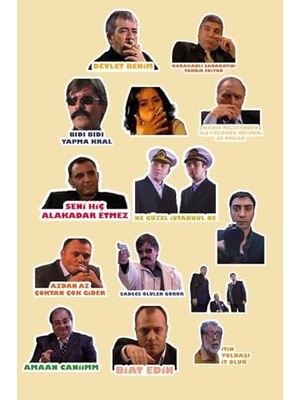 Bistopia Kurtlar Vadisi 14'lü Laptop Notebook Tablet Seti