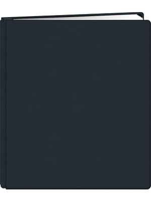 Daders Home Albums 20 Sayfa Aile Hazineleri Deluxe Gece Yarısı Mavisi Kumaş Kapak Karalama Defteri 8,5 x 11-Inç Sayfalar Için, Mavi, Beyaz, 29,2 x 25,1 x 3,5 cm