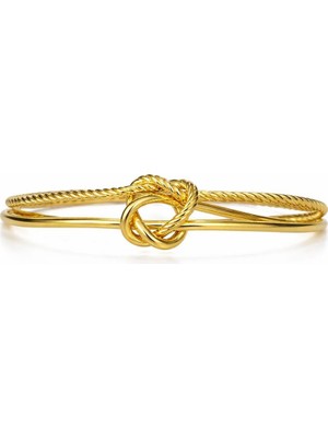 Venüs Design Çelik 2li Düğüm Bileklik