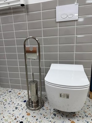 Bistopia Tema Kağıtlıklı Tuvalet Fırça Seti 81300