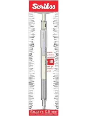 Daders Home Graphx Mekanik Kurşun Kalem Beyaz 0.5 mm