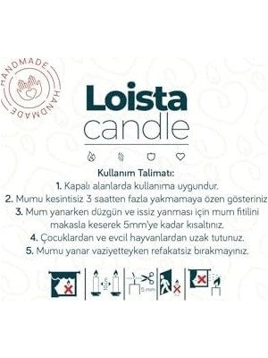 Daders Home Deniz Taşı Mum