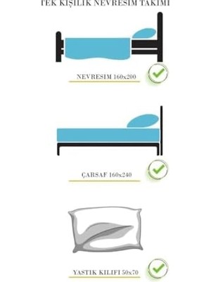 Daders Home Tek Kişilik Nevresim Takımı