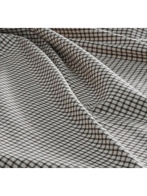 Daders Home Doku | 6'lı Piti Kareli Amerikan Servisi 35 x 45 cm (Kahverengi)