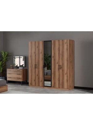 Vivense Lupo Gardırop, 5 Kapaklı