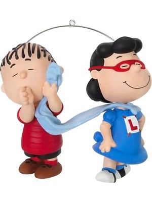 Daders Home Keepsake Süsü 2024, Fıstık Çetesi Süper Lucy ve Linus, Fıstık Hayranları Için Hediyeler