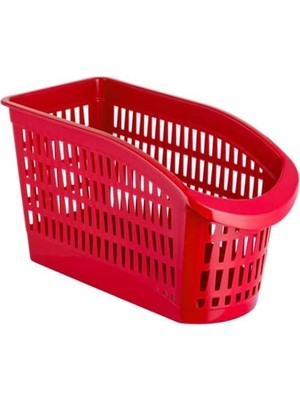 Daders Home Buzdolabı Düzenleyici Sebzelik Dar Sepet Seti, Çok Amaçlı Plastik Organizer, 4 Parça, Krem