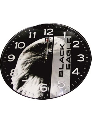 Daders Home Lisanslı Duvar Saati Eagle