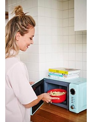 Daders Home Lumina Saklama Kutusu 3 Parçalı Set – Buzdolabı, Derin Dondurucu, Buharlı Pişirme ve Mikrodalga Için Kapaklı Saklama Kabı – 250 Ml, 750 ml ve 1500 ml – Red