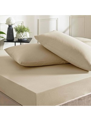 Daders Home Basic Düz Pamuk Çarşaf,, Çift Kişilik