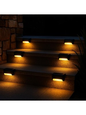 Daders Home 4'lü Solar Enerjili Bahçe Işıklandırmak Için Lamba Dış Mekan Işık Uygun Güneş Enerjili Aydınlatma Piknik Kamp Tatil Için Bahçe,, Havuz Kenarı Aydınlatması Sm-4