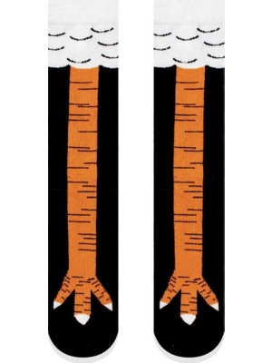 Tavuk Bacağı Yıkamalı Kokulu Unısex Çorap Xgri Dode Flora