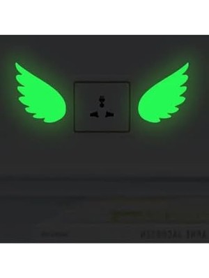 DMR Home Karanlıkta Parlayan Kanat Temalı Priz Seti