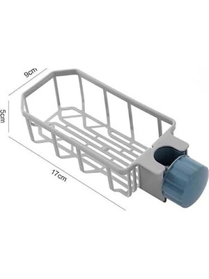 DMR Home Musluk Kenarı Plastik Süngerlik Sabunluk Mutfak Düzenleyici Sünger Sabun Mutfak Bezi Organizeri